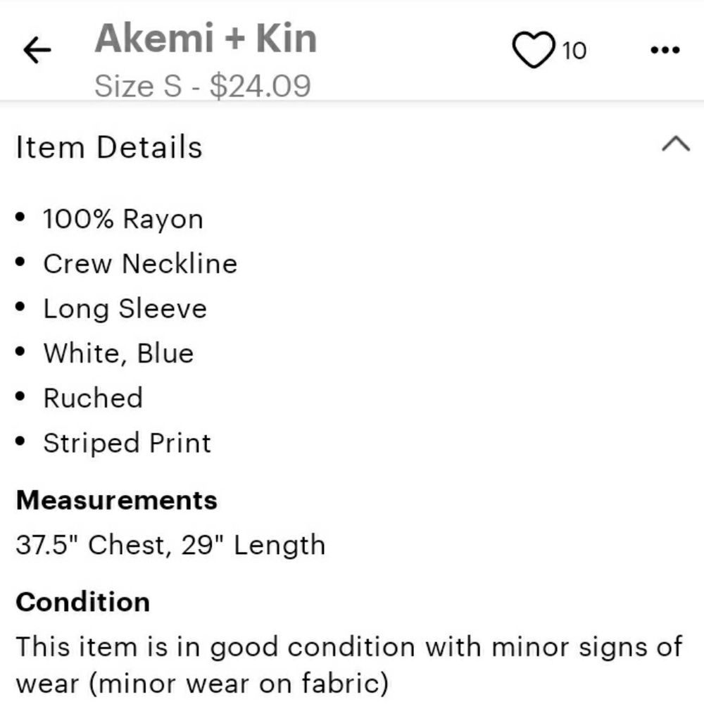 Embroidered Akemi + Kin top - Picture 3 of 3